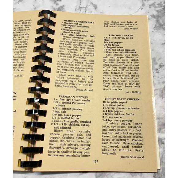 Womens Ministries Favorite Church Recipes Cookbook Granada Heights Friends Vtg - Picture 11 of 12